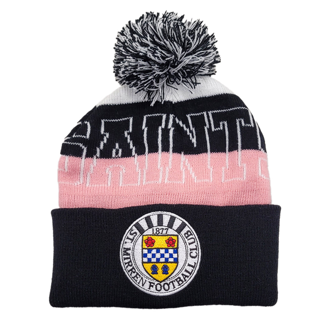 Ladies Saints Bobble Hat – St Mirren Direct