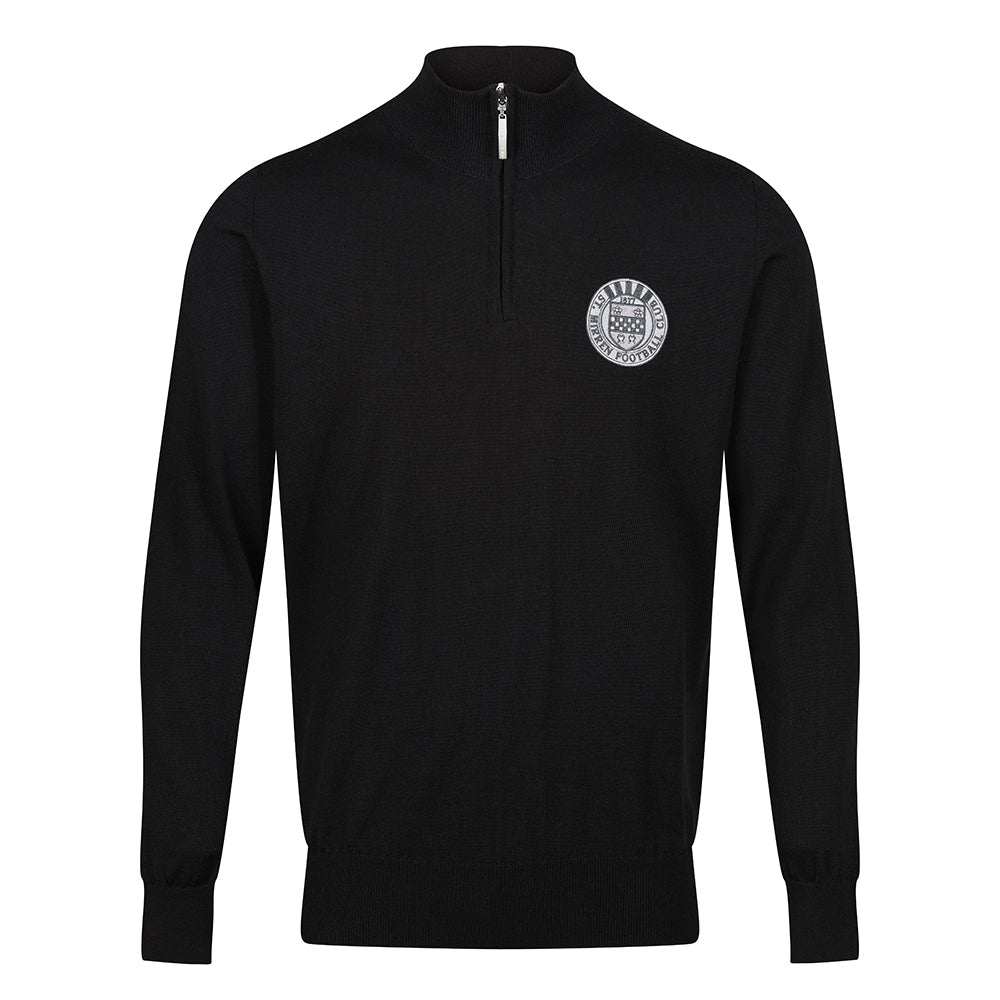 Glenmuir Jasper 1/4 Zip Jumper Black