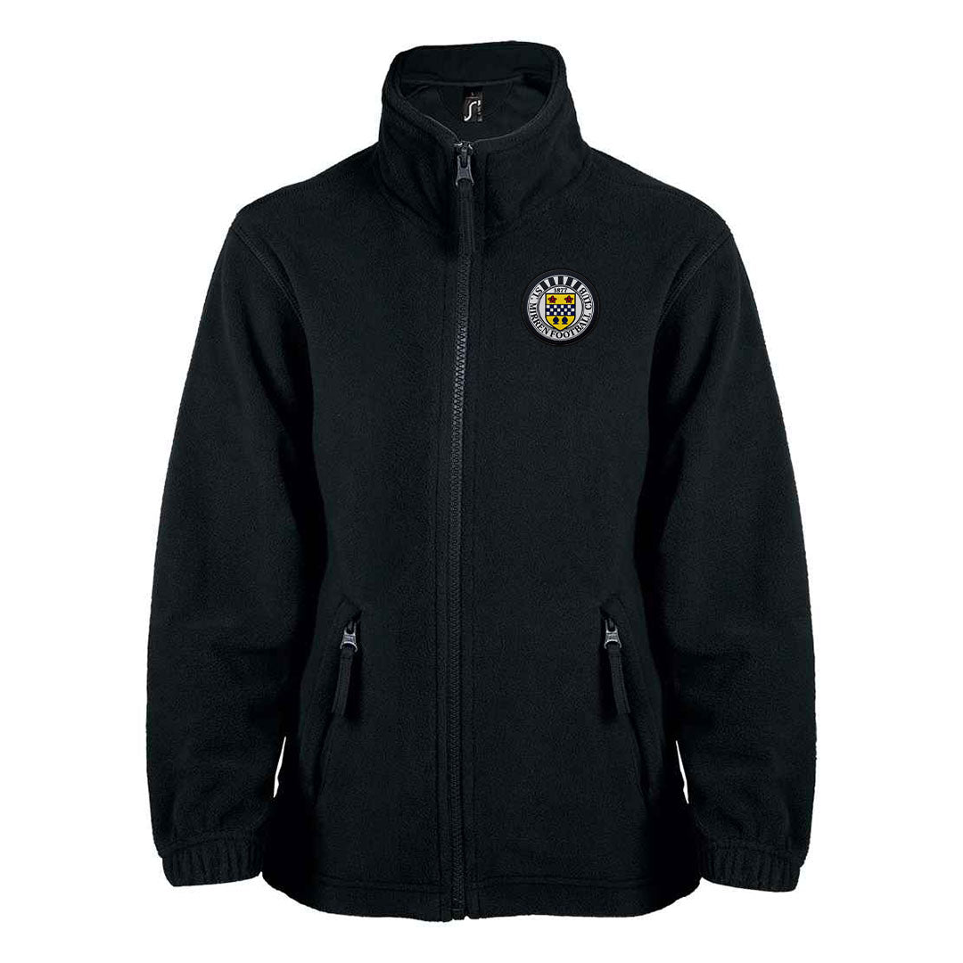 Jnr SMFC Club Full Zip Fleece Black