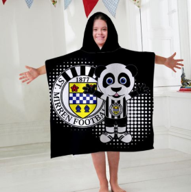 SMFC Paisley Panda Poncho