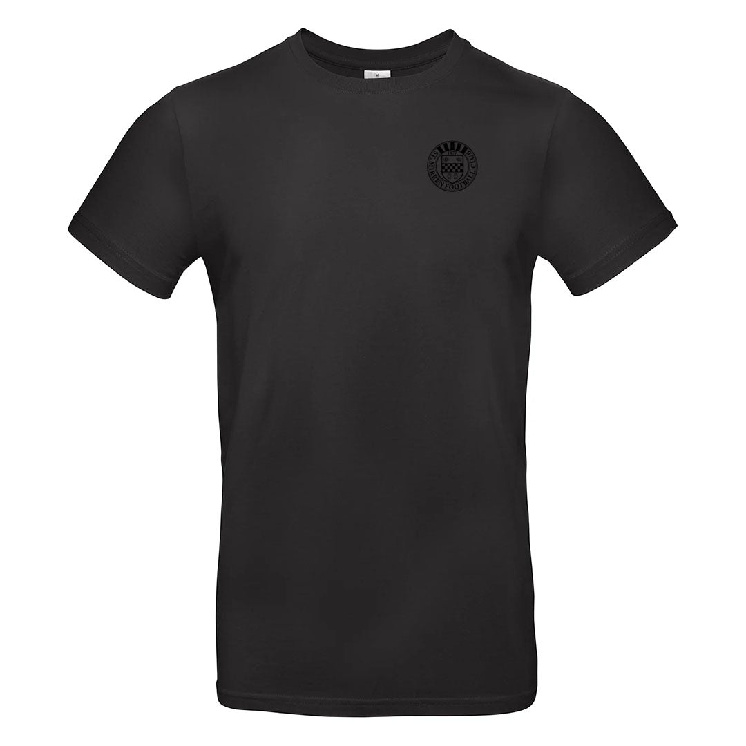 SMFC Crested Tee Black