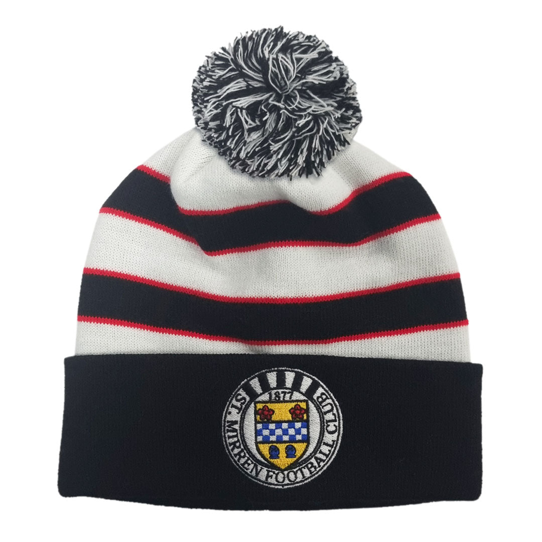 SMFC Club Stripe Bobble Hat