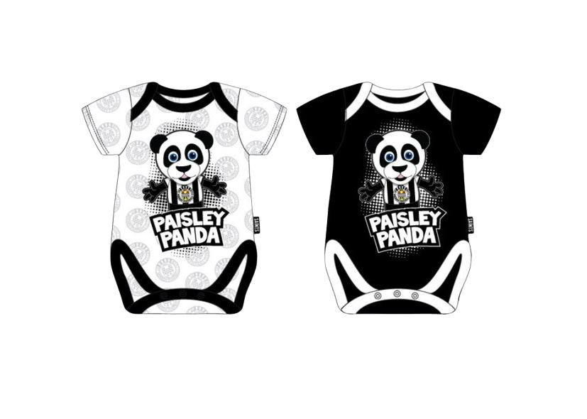Paisley Panda Twin Pack Body Suit