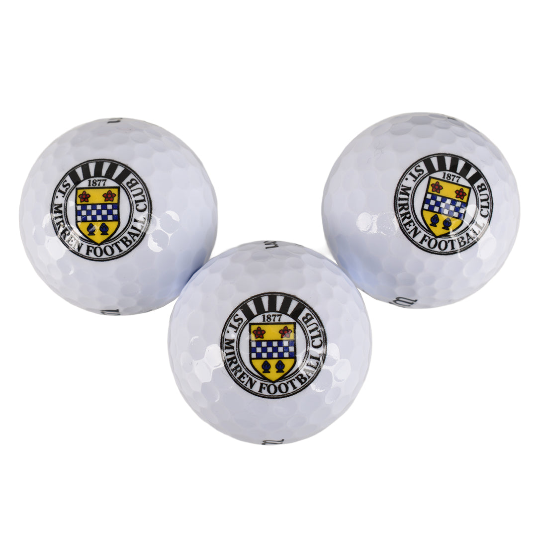 SMFC Wilson Duo Soft Golf Balls (Pack of 3)