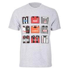 SMFC Retro Fold Tee Grey