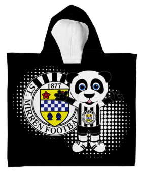 SMFC Paisley Panda Poncho