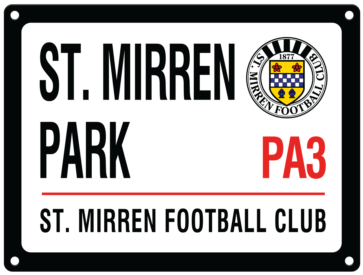 Metal Street Sign (300mm X 200mm)