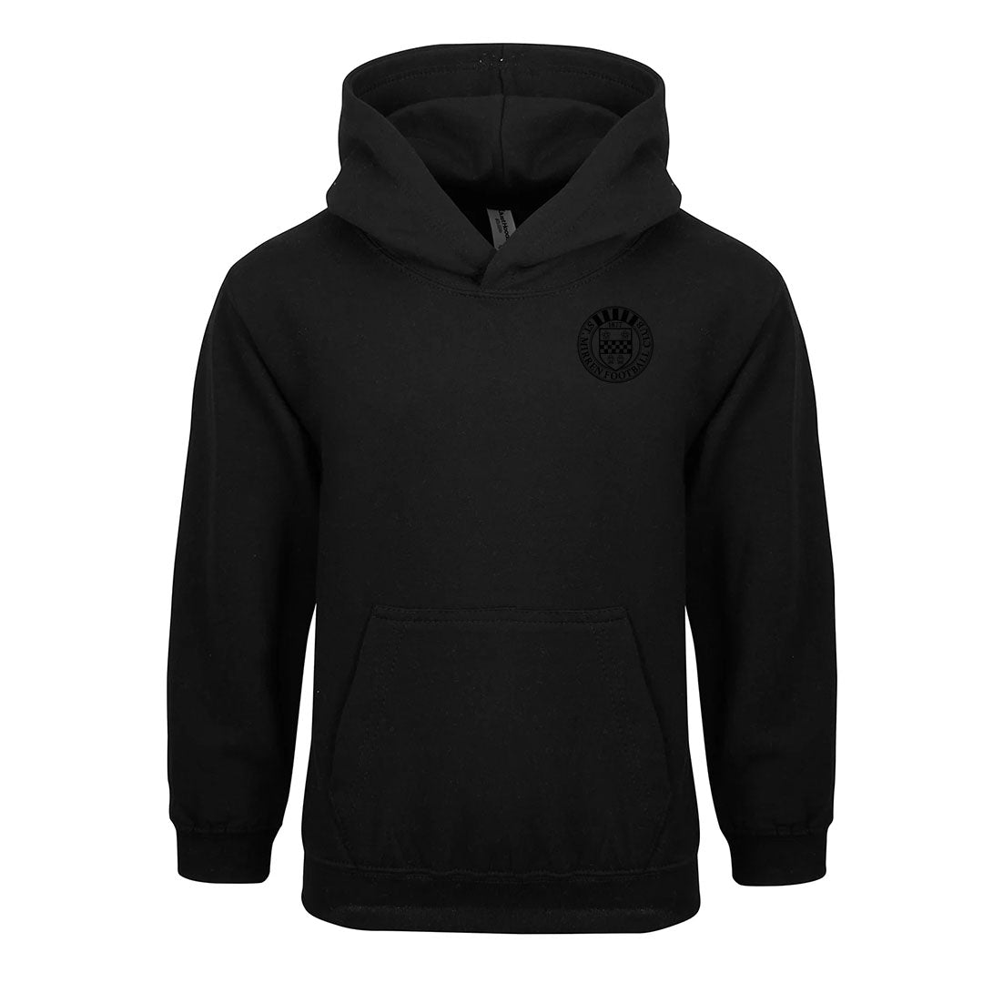 Jnr SMFC Crested Hoodie Black