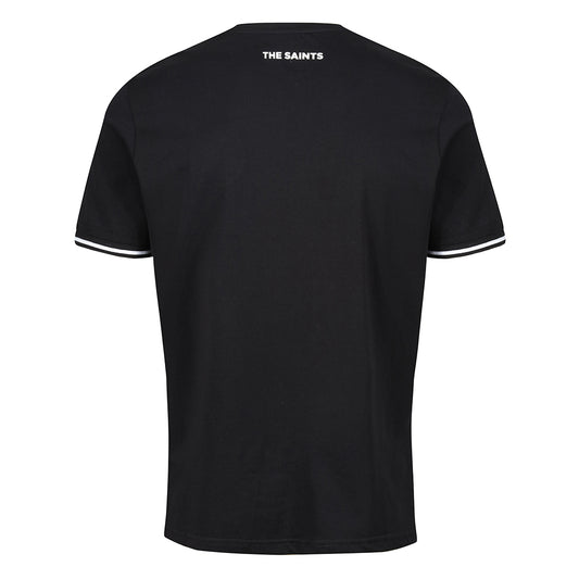 SMFC Cuffed T-Shirt Black