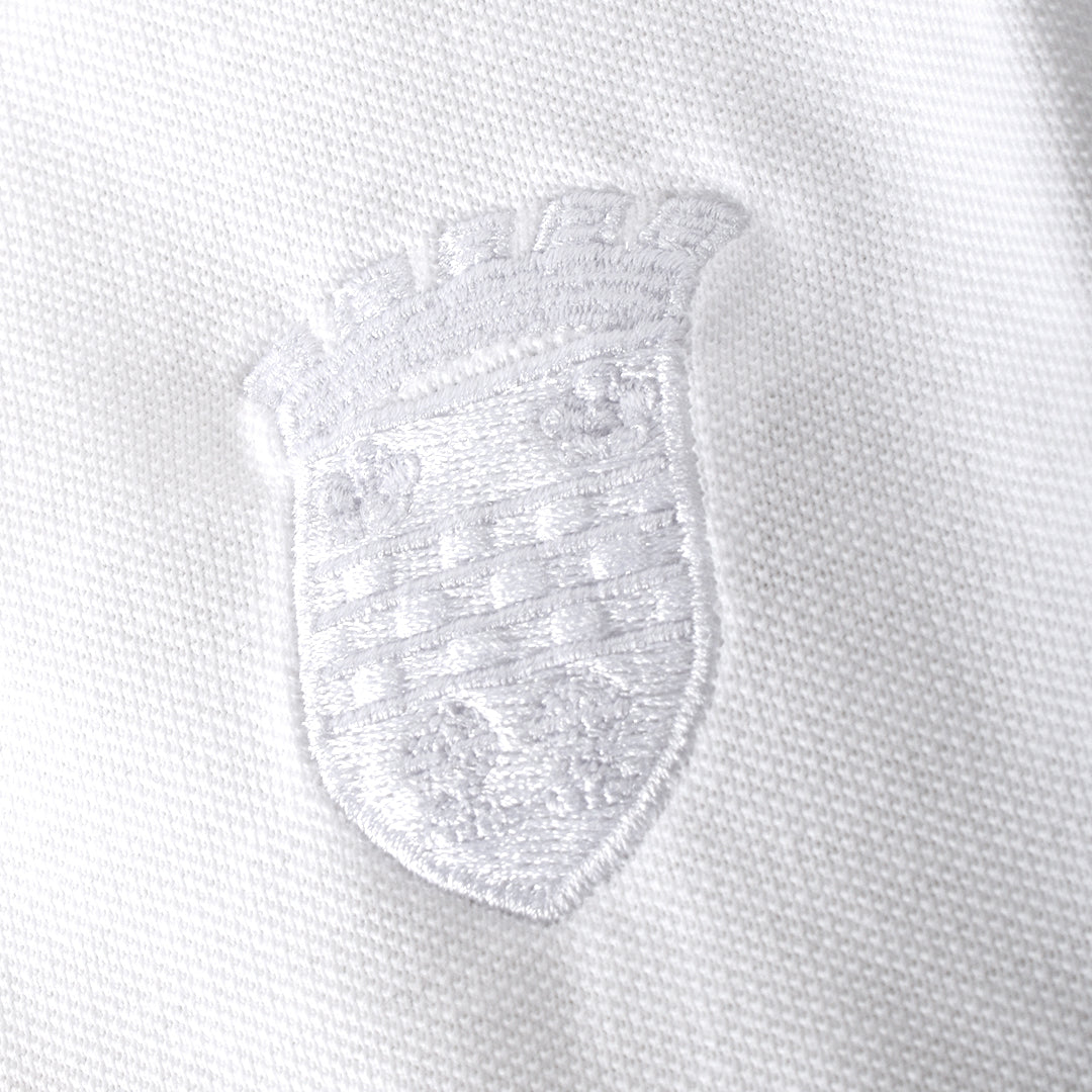 SMFC Legacy Tipped Polo White