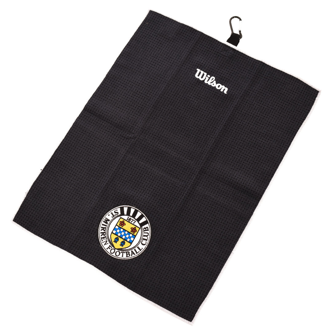 SMFC Tri-Fold Towel Black