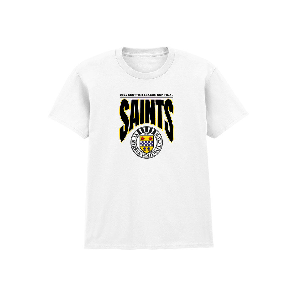 Jnr SMFC Saints Final Tee White
