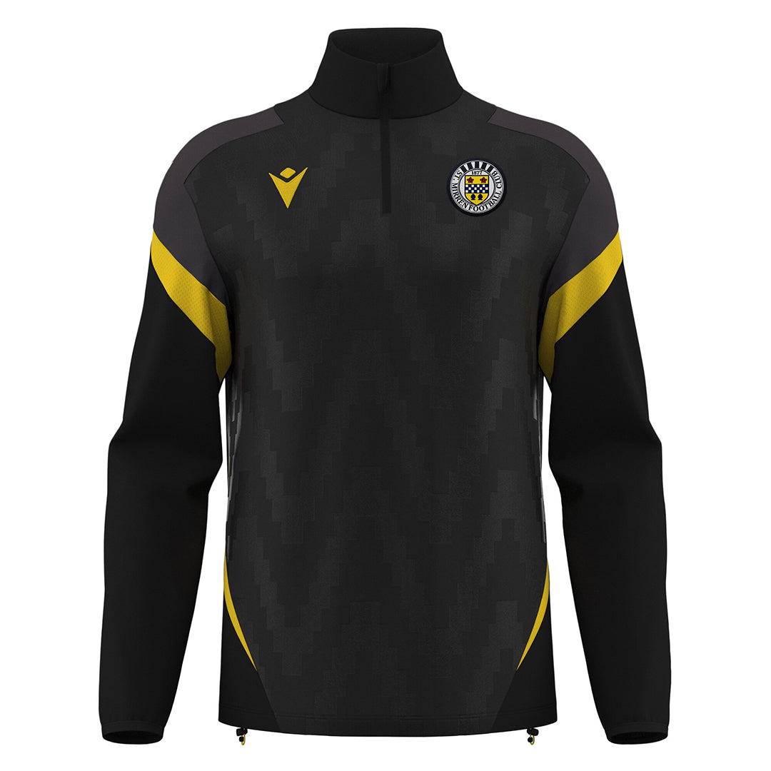 SMFC 26/27 Training 1/4 Zip Black|Yellow