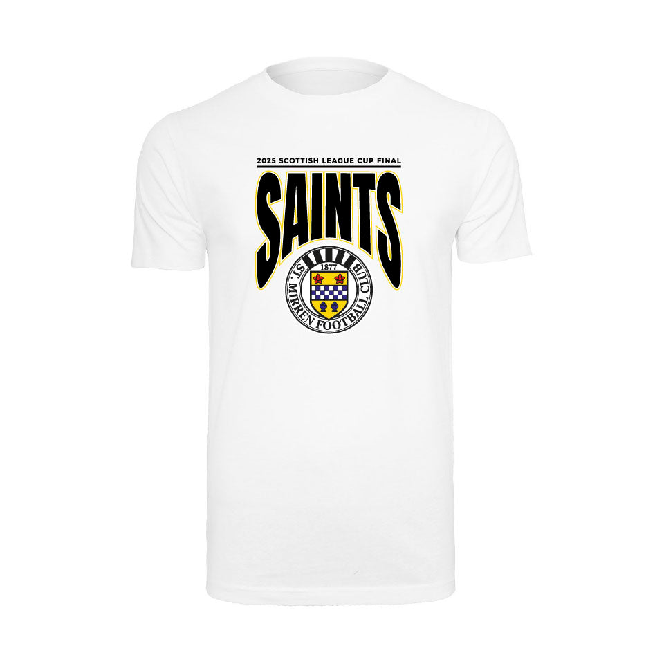 SMFC Saints Final Tee White