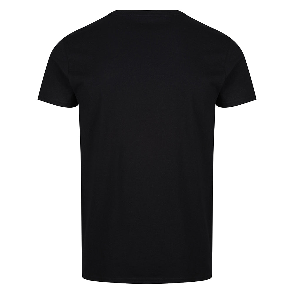 Jnr SMFC Small Crested Tee Black