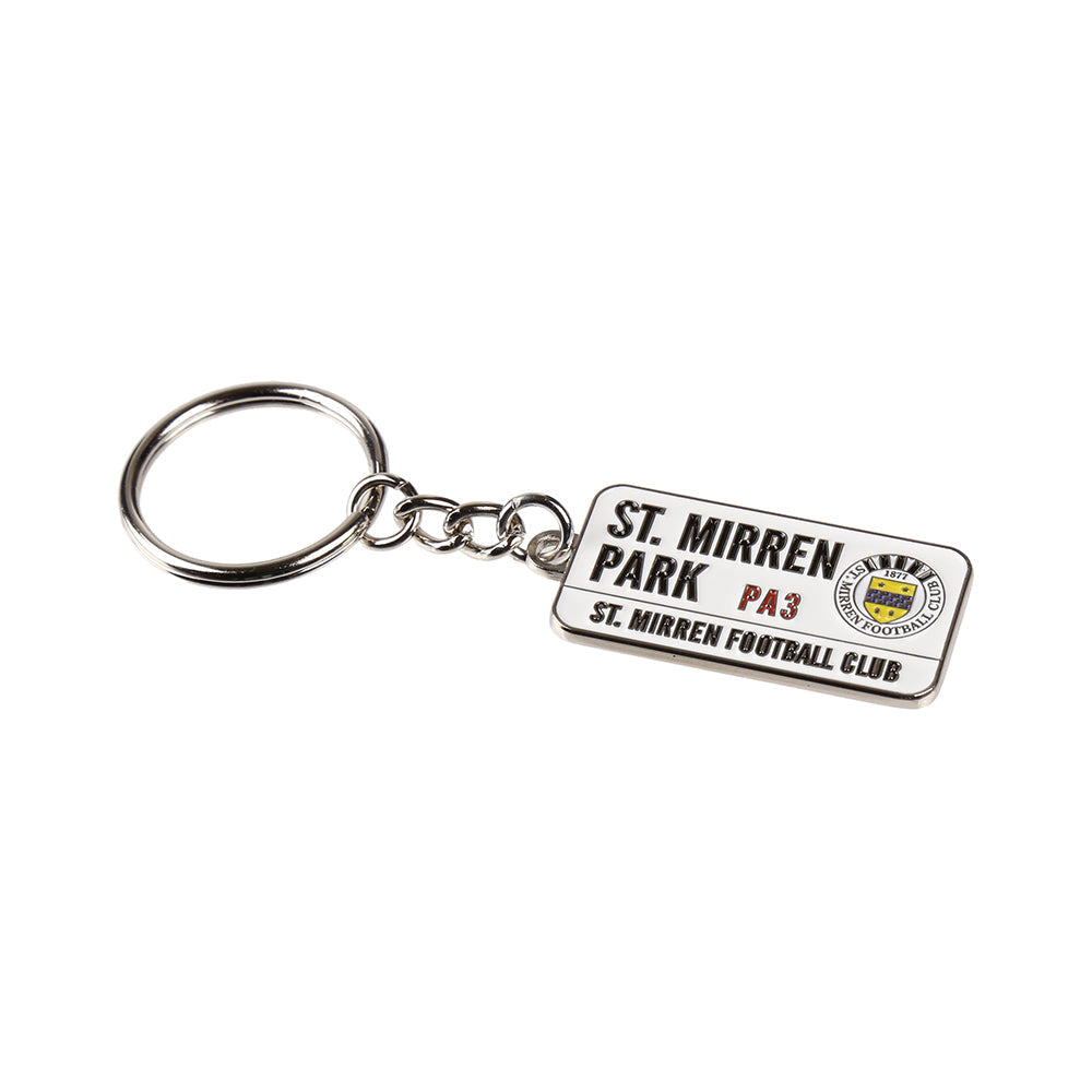 Street Sign Keyring